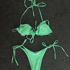 Mint Green Bikini Set